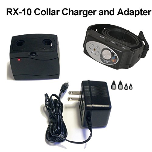 High Tech Pet Humane Contain RX-10KIT Multi-function Collar with Charger and AC Adapter for X-10 Dog Fence System