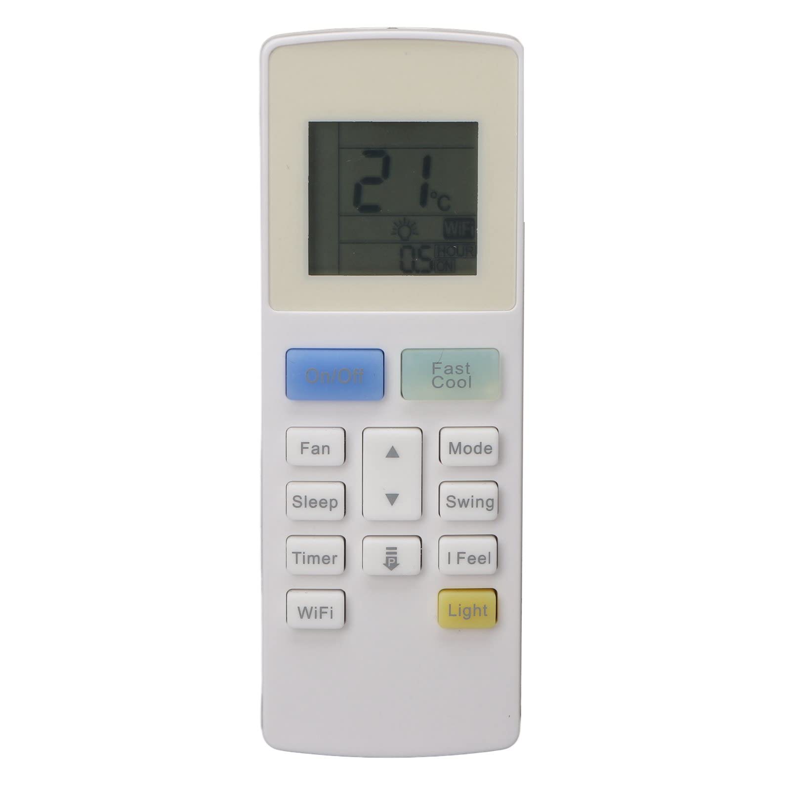 Universal Air Conditioner Remote Control, YAW1F9 Replacement Air Conditioner Remote Controller, for Daitsu, for Hiyasu, for GREE, for Serie Fairy