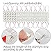 Vanity Mirror Light Kit, 60 Leds 9.8 FT DIY LED Make-up Mirror Flexible Light Strip for Make-Up Cosmetic Dresser Toilet Mirror With Smart Sensor and Remote Control (Mirror NOT Included)
