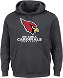 NFL Men's Long Sleeve Screen Print Hooded Fleece Pullover