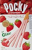 Glico Giant Strawberry Pocky BIscuit Sticks, 4.41 Ounce