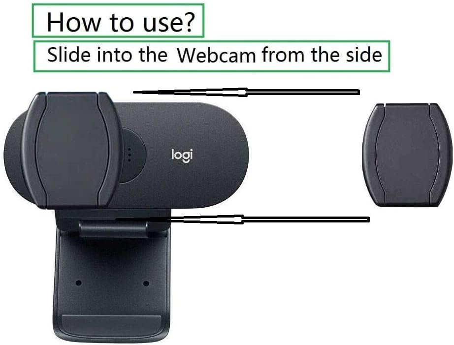 LZYDD Webcam Privacy Shutter Protects Lens Cap Hood Cover for Logitech C505e / C505 Webcam, Privacy cover for C505 - Image 5