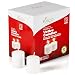 Kisco Candles Votive Candles - Set of 36 Restaurant and Relight Party Candles -White Unscented Votive Candles - Home D&eacute;cor Candles with Approx. 12 Hour Burning Time