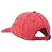 NASA Insignia Embroidered Pigment Dyed Cap - Red OSFM