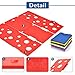 BoxLegend Shirt Folding Board t Shirt Folder Clothes Folding Board Easy and Fast to fold Clothes for Adults, Larger and Thicker, Red