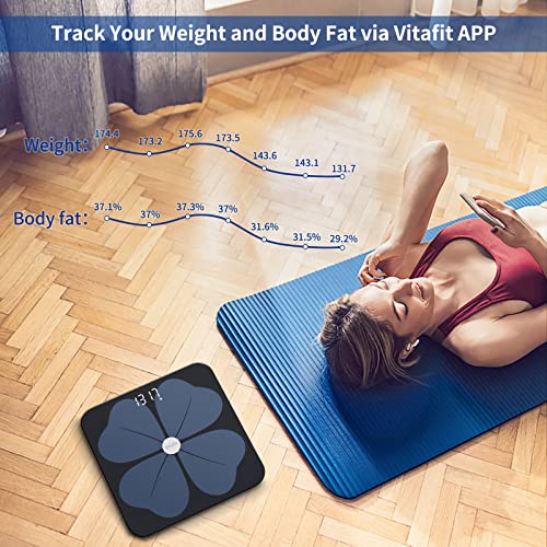 Vitafit Smart Body Fat Weight Scale for Body Composition Monitors