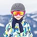 PP PICADOR Ski Goggles Snow Goggle for Kid Boy Girl with OTG Anti-Fog Len(Pink)