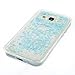DAMONDY Galaxy J3 Case,Galaxy Sky, Express Prime Case,3D Cute Bling Liquid Glitter Floating Quicksand Diamond Water Flowing Ultra Clear Soft TPU Case for Samsung Galaxy J3/J3 V ONLY -Sliver Star