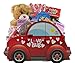Love Bug Chocolates & Candy with Sweetie Bear Valentine Gift Basketthumb 2