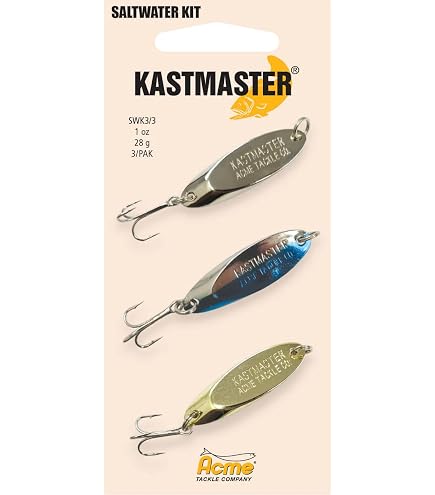 Acme Kastmaster Fishing Lure, Orange/Yellow/Green, 3/8-Ounce : Fishing Spoons : Sports & Outdoors