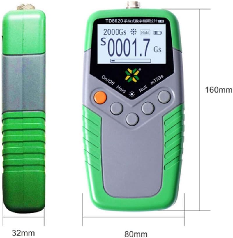 Test, Measure & Inspect Gauss Meter Tesla Meter Gaussmeter Range 200 mT