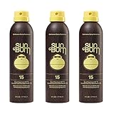 Sun Bum Spray Sunscreen SPF 15-3 Pack