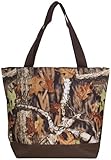 J Garden Natural Brown Camo Travel Tote Bag 16-inch