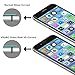 VRURC Black for iPhone 6/6s 3D Curved Screen Protector, Strong Durable Tempered Glass Screen Protector for iPhone 6 and iPhone 6s [Bubble Free]