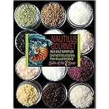 Salts of the 7 Seas Nautilus Sea Salt Sampler in a Clear Plastic Case