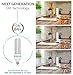 LED Light Bulbs 24W,ANMIEN 220Watt Light Bulbs with 6000K Daylight E27/E26 Socket,2370 Lumens Not-Dimmable Led Corn Bulb for Home Lighting Decorative(3PACK)