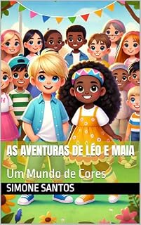 Livro As Aventuras de Léo e Maia: Um Mundo de Cores
