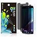 [2 Pack] Samsung Galaxy Note 5 Privacy Tempered Glass Screen Protector, Haodewei [Easy-Install] Bubble Free [Touch Sensitive] +1 Pack Carbon Fiber Back Protector