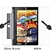Lenovo Yoga Tab 3 8 Screen Protector, RBEIK Premium 9H Tempered Glass Screen Protector for Lenovo Yoga Tab 3 8 - ZA090008US with 9H Hardness, Anti-Scratch, Anti-Fingerprint, Bubble Free Feature
