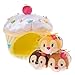 Disney Valentine Tsum Tsum Minitsum&Cup Cake House Set:Chip,Dale,Clarice (Japan Import)