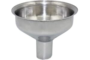 Stainless Steel Strainer Funnel Hip Flasks Pot Wine Filler For Transferring Of Liquid, Fluid, Dry Ingredients And Powder Clev