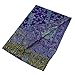 PASKMLNA Reversible Paisley Pashmina Shawl Wrap Elegant Colors (023-26Violet)