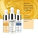 Mismoxy Lanbena Vitamin C Serum，Six Peptides Serum 24K Gold，Hyaluronic Acid Serum,Remove Freckle Fade Dark Spot Anti-aging