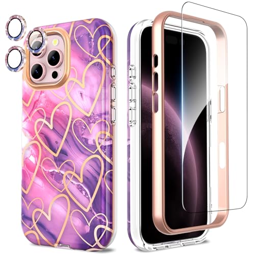 SHEDEER Funda para iPhone 16 Pro MAX con Protector Pantalla... en promo sur Amazon
