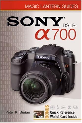 Sony DSLR A700 (Magic Lantern Guides): Amazon.es: Peter K. Burian ...
