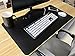 Yikda Dual-Sided leather mouse pad desk mat, PU Leather Desk pad Large Mouse pad, Waterproof Desk Mat for Desktop （31