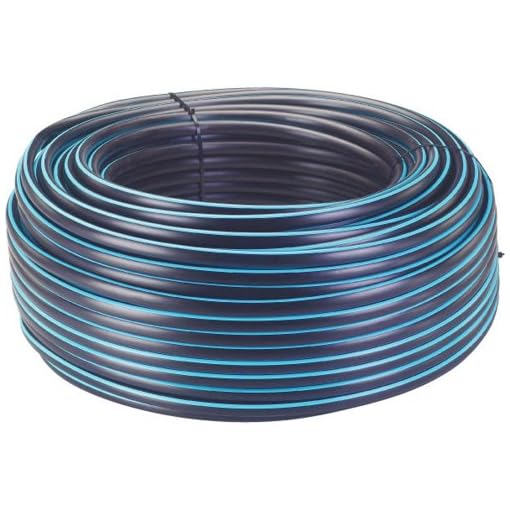 blue stripe drip tubing