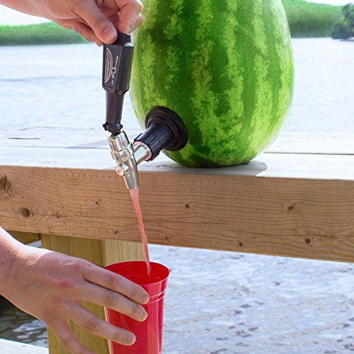 Final Touch Black Watermelon Keg Tapping Kit Home & Kitchen, Kitchen & Dining, Dining & Entertaining, Serveware, Beverage Serveware, Iced Beverage Dispensers