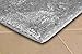 Garland Rug Essence Nylon Washable Rug, 30-Inch by 50-Inch, Platinum Gray