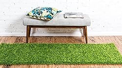 Unique Loom Solid Shag Collection Area Rug