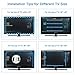 HUANUO HNLTV1-S 6.56ft TV LED Backlight Strip Lights with Remote Control and USB Powered 16 Colors RGB Bias for Television up to 60 inch, PC Monitor, Car, Home Theater