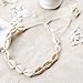 Artio Shell Choker Necklace Jewelry for Women and Girls NK-510
