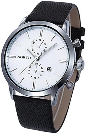 Big promotion !Waroomvan Mens Wrist Watch Waterproof Date Leather Wristwatch Digital Clock Fashion Stainless Steel Quartz Analog