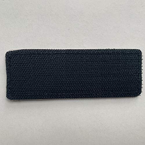 uuKen Small Subdued Gray Grey Embroidery US Police Vest Morale Patch 4x1.4 inch Back with Hook Fastener for Law Enforcement Police Tactical Vest Jacket (Gray, Regular 4"x1.4") - Thumbnail 3