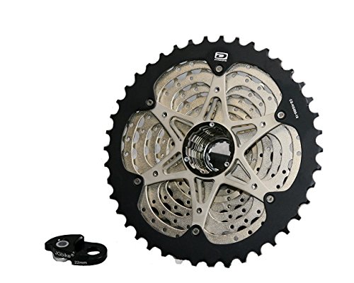 Shimano 10-speed 11-42T Cassette freewheel CS-HG500 with rear derailleur link by JGbike