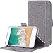 ProCase iPhone SE 2022 / SE 2020 / iPhone 8 / iPhone 7 Wallet Case, Folio Folding Protective Wallet Case Flip Cover for 4.7-inch iPhone SE 2022 2020 / iPhone 8 7, with Card Slots & Kickstand -Gray