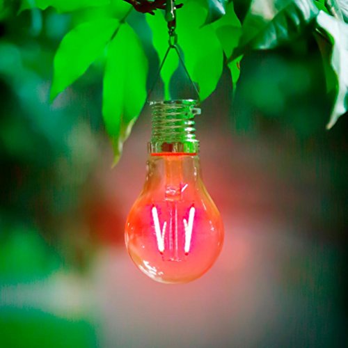 image for LiPing LED Waterproof Solar Rotatable Outdoor Garden Camping Hanging S