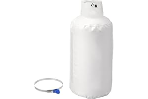 Dust Collection Bag for DeWalt Planer DW735 DW734 70399, 30 Micron Filter with 4" Port & Hose Clamp, Compatible with 4" OD Wo