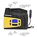 DBPOWER Portable 12V DC Tire Inflator, Digital LCD Display Air Compressor Pump for Cars, Bicycles and Balls with 3 Modes Function LED Lighting