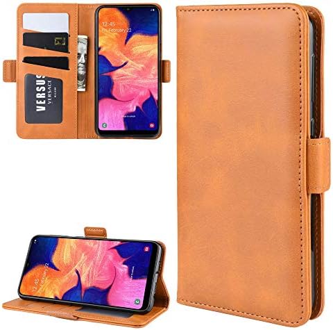 Case Compatible with Samsung Galaxy A10 Women PU Leather Wallet Case Flip Kickstand Function Ultra Folio Flip Slim Card Holder Case Cover Leather Phone Cases for Case Compatible with