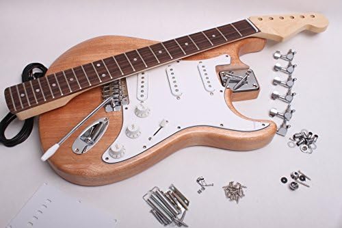 Finished Strat Guitar Kit - Wudtone Colorless