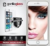 iPhone 6S Tempered Glass Screen protector [Gorilla Glass Series] by GorillaCords® [0.33mm] Thickness - Ultra clear HDTriple-Layer