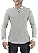 Helix Men's Slub Knit Thermal Long Sleeve Shirt