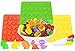 Dinosaur Gummy Bear Mold Silicone 3 Pack - Bonus 3 Droppers + Recipe Pdf - non - Bpa Large Gummie Candy Chocolate Molds - Bigger Gummies - Ice Cube Dinosaurs - Gelatin Trays Set