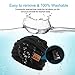 Pococina Upgraded 4.2 Bluetooth Beanie Music Hat Winter Knit Hat Cap Wireless Headphone Musical Speaker Beanie Hat as Christmas Birthday Gifts for Men Women Teen Girls Boys, Built-in Mic - 014 Black