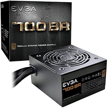 EVGA 700 BR, 80+ Bronze 700W, 3 Year Warranty, Power Supply 100- BR-0700-K1 100-BR-0700-K1